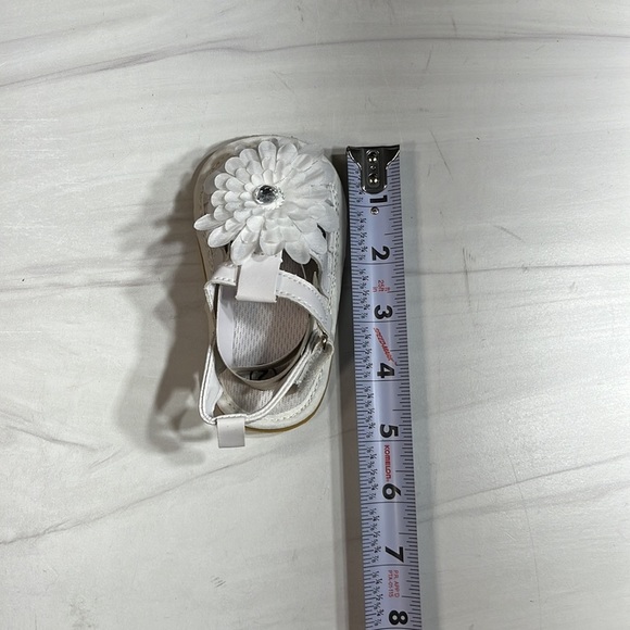 Unbranded Baby Sandals White sz 2 - Picture 7 of 8